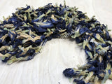 Dried Butterfly Pea Whole Flower, Clitoria ternatea, for Sale from Schmerbals Herbals