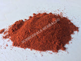Dried New Mexico Chili Pepper Powder, Capsicum annuum, for Sale from Schmerbals Herbals