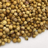 Whole coriander seeds, Coriandrum sativum for sale from Schmerbals Herbals, Cilantro seeds