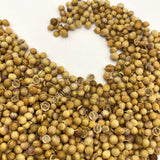 Whole coriander seeds, Coriandrum sativum for sale from Schmerbals Herbals, Cilantro seeds