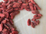 Dried Goji Berries, Lycii Berries, Lycium chinense, for Sale from Schmerbals Herbals