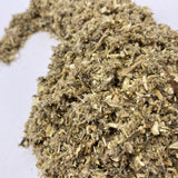 Dried Mugwort, cut and sifted, Artemisia vulgaris ~ for sale from Schmerbals Herbals