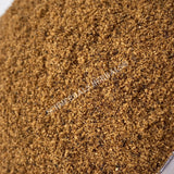 Dried Nutmeg Whole Seed Powder, Myristica fragrans, for Sale from Schmerbals Herbals
