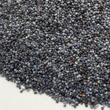 Poppy Seeds, Papaver somniferum for sale from Schmerbals Herbals, washed culinary bread seed