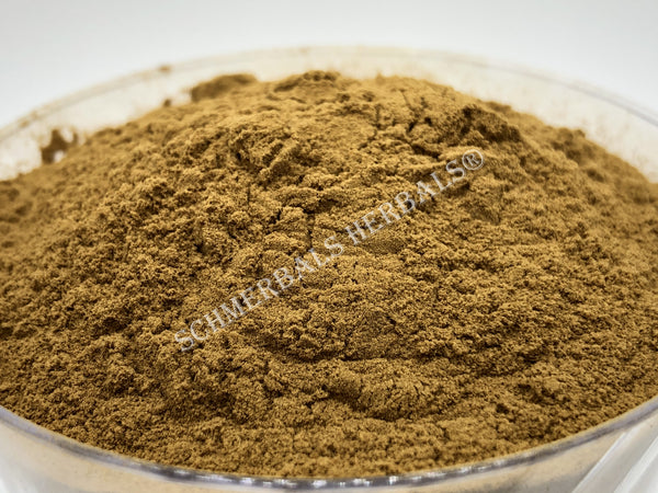 Akuamma Seed Powder Extract, Picralima nitida, Powdered Organic Extract, 100 to 1 Strength For Sale From Schmerbals Herbals