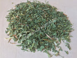 Dried Cut and Sifted Alfalfa Leaf, Medicago sativa, For Sale From Schmerbals Herbals