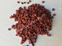 Dried Whole Annatto Seed, Bixa orellana, for Sale from Schmerbals Herbals
