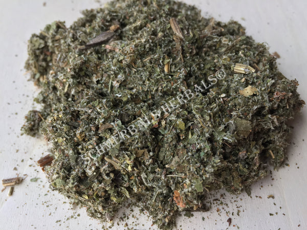 Dried Burdock Leaf, Arctium lappa, for Sale from Schmerbals Herbals