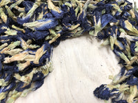 1 kg All Natural Dried Butterfly Pea Whole Flower, Clitoria ternatea, Wholesale from Schmerbals Herbals