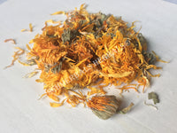Dried Whole Flower Calendula, Calendula officinalis, for Sale from Schmerbals Herbals