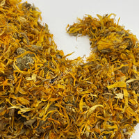 Dried Whole Flower Calendula, Calendula officinalis, for Sale from Schmerbals Herbals