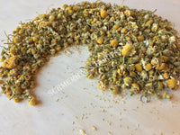 Dried German Chamomile, Matricaria recutita, for Sale from Schmerbals Herbals