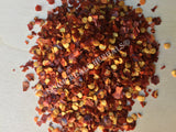 Dried Crushed Chili Pepper, Capsicum annuum, for Sale from Schmerbals Herbals