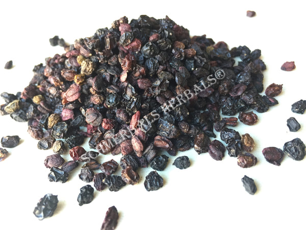 Dried Whole Berry Elderberry, Sambucus nigra, for Sale from Schmerbals Herbals