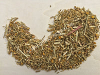 Dried Feverfew Herb, Tanacetum parthenium, for Sale from Schmerbals Herbals