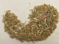 Dried Feverfew Herb, Tanacetum parthenium, for Sale from Schmerbals Herbals