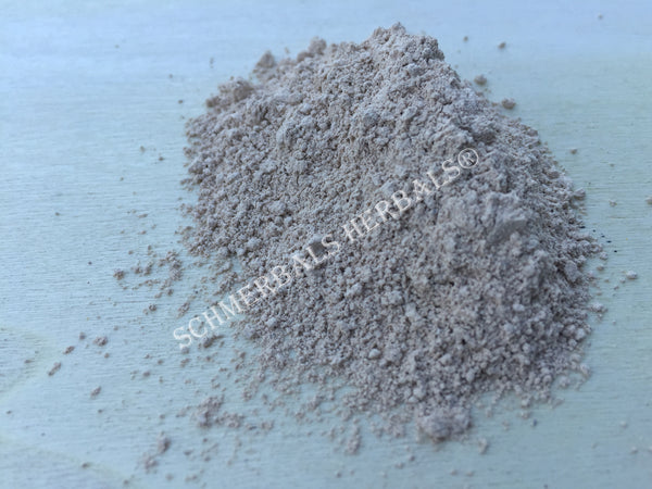 Fuller's Earth Powder, Magnesium Aluminum Silicate, for Sale from Schmerbals Herbals
