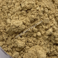 Dried Ginger Root Powder, Zingiber officinale, for Sale from Schmerbals Herbals