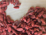 Dried Goji Berries, Lycii Berries, Lycium chinense, for Sale from Schmerbals Herbals