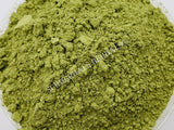 Dried Green Chiretta Ariel Plant Powder, Andrographis paniculata, for Sale from Schmerbals Herbals