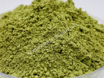 Dried Green Chiretta Ariel Plant Powder, Andrographis paniculata, for Sale from Schmerbals Herbals