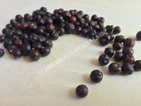 Dried Juniper Whole Berry, Juniperus communis, for Sale from Schmerbals Herbals