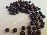 Dried Organic Juniper Whole Berry, Juniperus communis, for Sale from Schmerbals Herbals