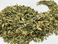 Dried Crushed Kanna Leaf, Sceletium tortuosum, for Sale from Schmerbals Herbals