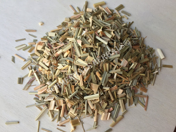 Dried Lemongrass Leaf, Cymbopogon citratus, for Sale from Schmerbals Herbals