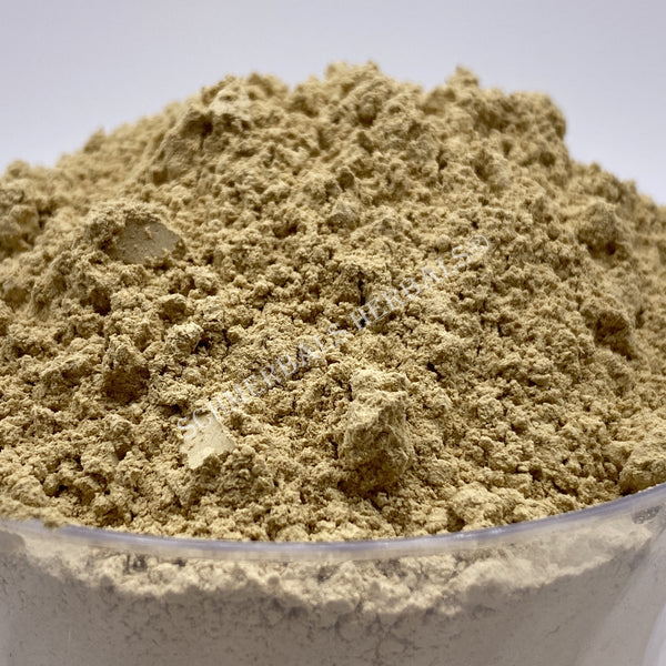 Dried Licorice Root Powder, Glycyrrhiza glabra, for Sale from Schmerbals Herbals