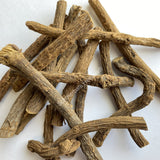 Dried Licorice Root Chewing Sticks, Glycyrrhiza glabra ~ for Sale from Schmerbals Herbals