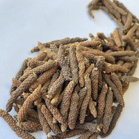 Dried Organic Long Pepper Fruit, Piper longum ~ For Sale From Schmerbals Herbals