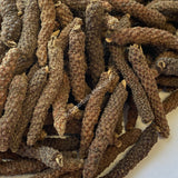 Dried Long Pepper Fruit, Piper longum ~ For Sale From Schmerbals Herbals