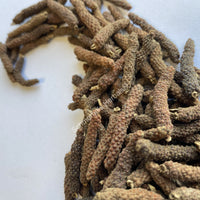 Dried Long Pepper Fruit, Piper longum ~ For Sale From Schmerbals Herbals