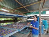 Drying Whole Blue Lotus Flower, Nymphaea caerulea, For Sale from Schmerbals Herbals