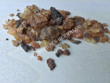 Dried Myrrh Gum Grade A+ Pieces, Commiphora molmol, for Sale from Schmerbals Herbals