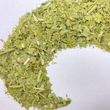 Dried Organic Passion Flower, cut and sifted Passiflora incarnata ~ for sale from Schmerbals Herbals