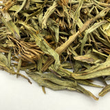Dried Organic Pericon, Tagetes lucida, Leaf, for Sale from Schmerbals Herbals Sweet Mace Marigold, Organic Sweet Scented Marigold, Organic Mexican Marigold, Organic Mexican Mint Marigold, Organic Mexican Tarragon, Organic Sweet Mace, Organic Texas Tarragon, Organic Pericón, Organic Yerbaniz, and Organic Hierbanís for Sale from Schmerbals Herbals