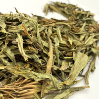 Dried All Natural Pericon, Tagetes lucida, Leaf, for Sale from Schmerbals Herbals®  AKA - Sweet Scented Marigold, Mexican Marigold, Mexican Mint Marigold, Mexican Tarragon, Sweet Mace, Texas Tarragon, Oericón, Yerbaniz, and Hierbanís