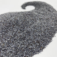 Poppy Seeds, Papaver somniferum for sale from Schmerbals Herbals, washed culinary bread seed