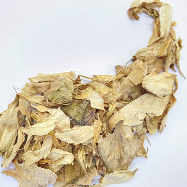 Dried All Natural Sacred Lotus White Petals, Nelumbo nucifera, for Sale from Schmerbals Herbals