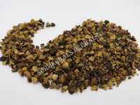 Dried Wild-Crafted, Chopped, Saw Palmetto Berries, Serenoa repens, for Sale from Schmerbals Herbals