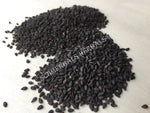 Dried Black Whole Sesame Seed, Sesamum indicum, for Sale from Schmerbals Herbals
