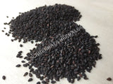 Dried Black Whole Sesame Seed, Sesamum indicum, for Sale from Schmerbals Herbals