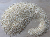Dried Hulled Whole Sesame Seed, Sesamum indicum, for Sale from Schmerbals Herbals