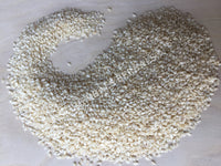 Dried Hulled Whole Sesame Seed, Sesamum indicum, for Sale from Schmerbals Herbals