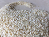 Dried Hulled Whole Sesame Seed, Sesamum indicum, for Sale from Schmerbals Herbals