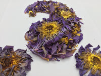 Dried Organic Blue Lotus Whole Flower, Nymphaea caerulea, For Sale from Schmerbals Herbals