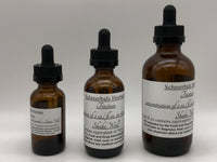 Maca Root, Lepidium meyenii, 2X Tincture in 40% Grain Neutral Spirits for Sale from Schmerbals Herbals