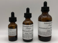 Maca Root, Lepidium meyenii, Organic 2X Tincture in 40% Grain Neutral Spirits for Sale from Schmerbals Herbals